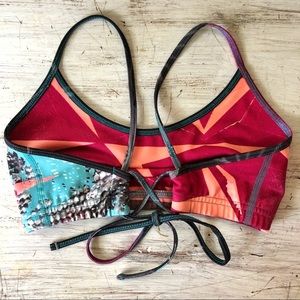 Hot Yoga Wear Tie Back Top